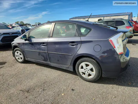 2011 Toyota Prius Four VIN JTDKN3DU5B0302685 фото 2