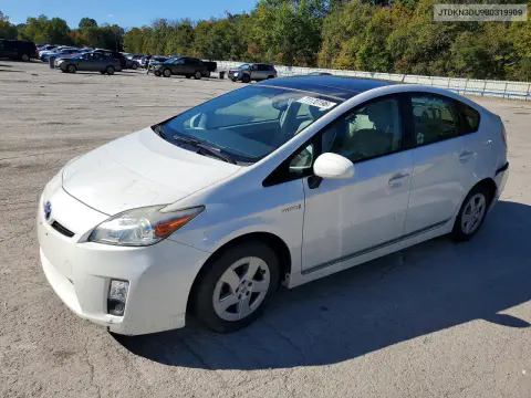 JTDKN3DU9B0319909 — 2011 Toyota Prius, Задняя часть, фото до ремонта