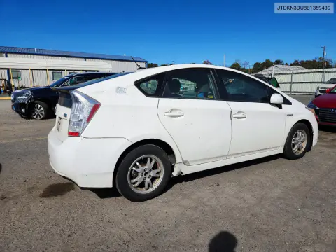 2011 Toyota Prius Two VIN JTDKN3DU8B1359439 фото 3