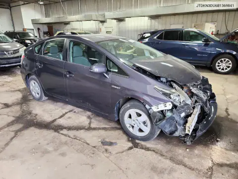 2011 Toyota Prius Two VIN JTDKN3DU6B1369841 фото 4