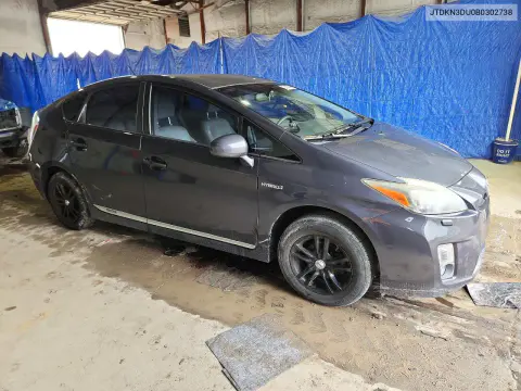 2011 Toyota Prius Five VIN JTDKN3DU0B0302738 фото 4