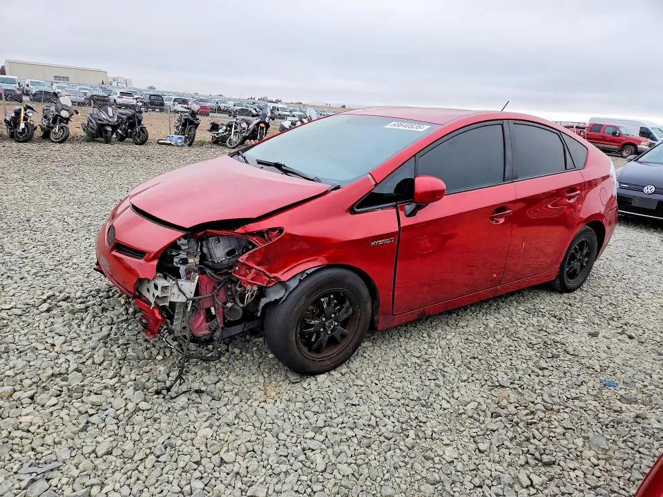 2012 TOYOTA PRIUS VIN JTDKN3DU3C5386221 фото 1