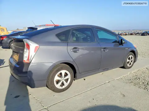 2012 Toyota Prius Three VIN JTDKN3DU7C5526710 фото 3