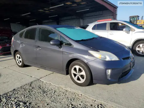 2012 Toyota Prius Three VIN JTDKN3DU7C5526710 фото 4