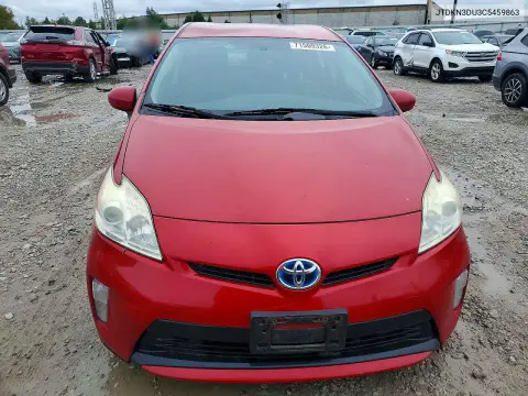 2012 Toyota Prius Two VIN JTDKN3DU3C5459863 фото 5