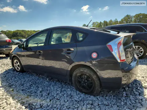 2012 Toyota Prius Two VIN JTDKN3DU1C5462874 фото 2
