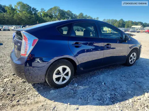 2012 Toyota Prius Two VIN JTDKN3DUXC1540446 фото 3
