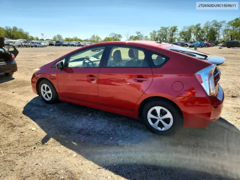2012 Toyota Prius Four VIN JTDKN3DU9C1509611 фото 2
