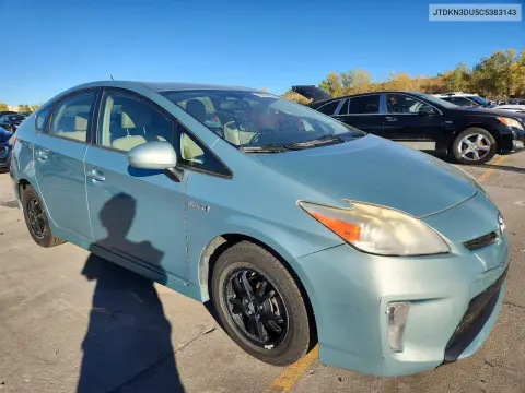 2012 Toyota Prius Four VIN JTDKN3DU5C5383143 фото 4
