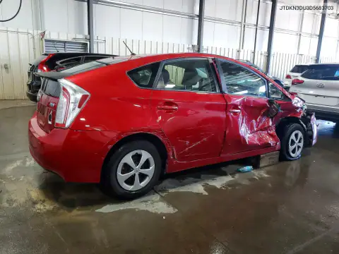 JTDKN3DU3D5683703 — 2013 Toyota Prius, фото 3 с аукциона Copart, Сторона