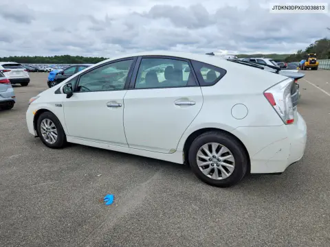 2013 Toyota Prius Plug-In Hybrid Base VIN JTDKN3DPXD3038813 фото 2