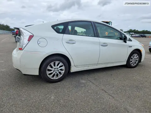 2013 Toyota Prius Plug-In Hybrid Base VIN JTDKN3DPXD3038813 фото 3