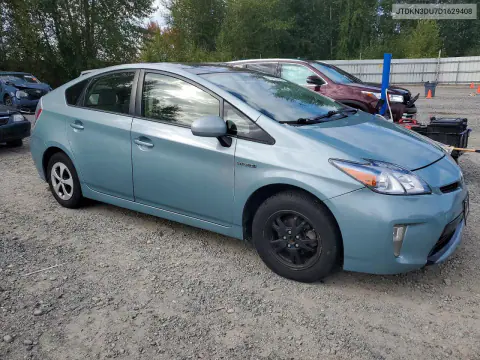 2013 Toyota Prius Three VIN JTDKN3DU7D1629408 фото 4