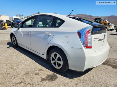2013 Toyota Prius Four VIN JTDKN3DUXD5639228 фото 2