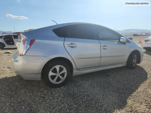 2013 Toyota Prius Four VIN JTDKN3DU9D1689920 фото 3