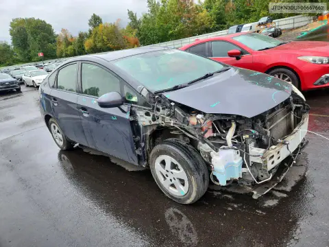 2013 Toyota Prius Two VIN JTDKN3DU1D5667662 фото 4