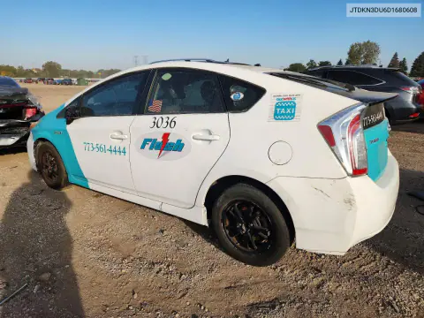 2013 Toyota Prius Two VIN JTDKN3DU6D1680608 фото 2