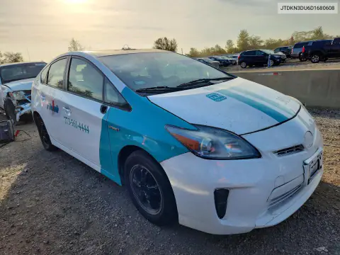 2013 Toyota Prius Two VIN JTDKN3DU6D1680608 фото 4