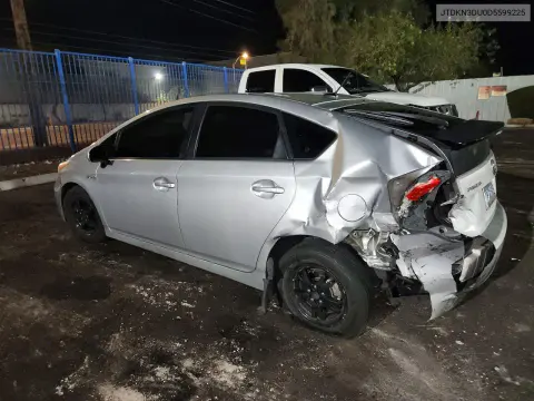 2013 Toyota Prius Four VIN JTDKN3DU0D5599225 фото 2