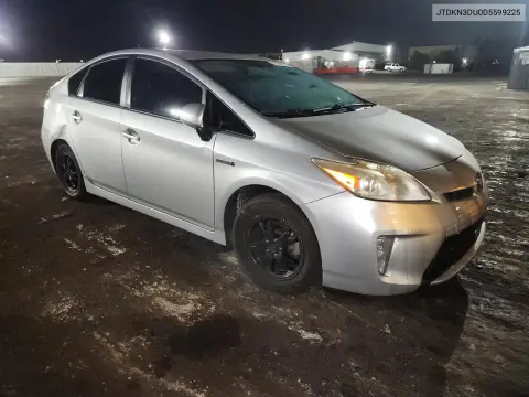 2013 Toyota Prius Four VIN JTDKN3DU0D5599225 фото 4