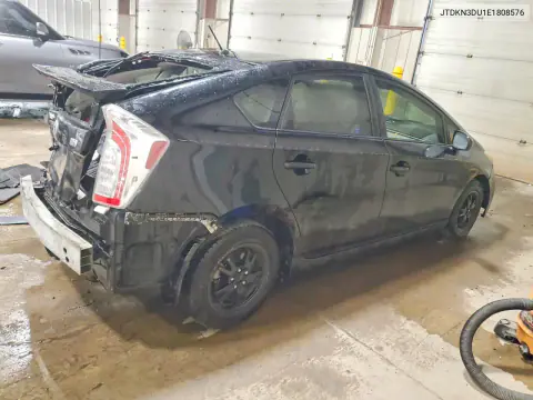 2014 Toyota Prius Two VIN JTDKN3DU1E1808576 фото 3