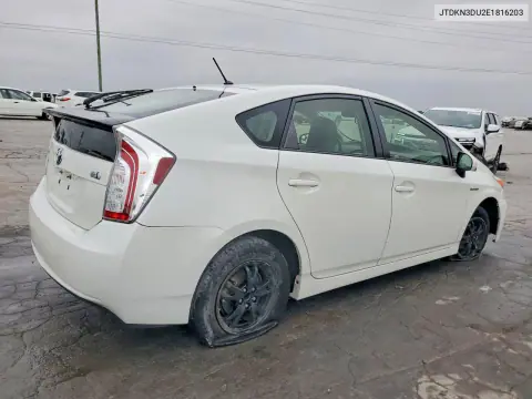 2014 Toyota Prius Two VIN JTDKN3DU2E1816203 фото 3