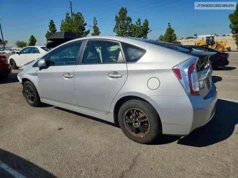 2014 Toyota Prius Two VIN JTDKN3DU5E0386396 фото 2