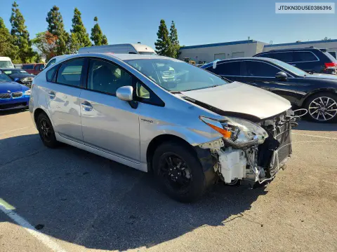2014 Toyota Prius Two VIN JTDKN3DU5E0386396 фото 4