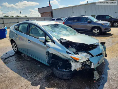 2014 Toyota Prius Two VIN JTDKN3DU8E1861551 фото 4