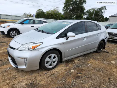 JTDKN3DU9E1738499 — 2014 Toyota Prius, Задняя часть, фото до ремонта