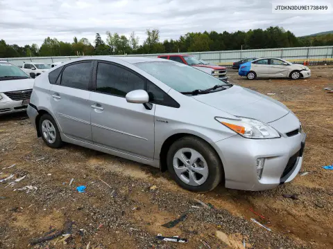 2014 Toyota Prius Four VIN JTDKN3DU9E1738499 фото 4