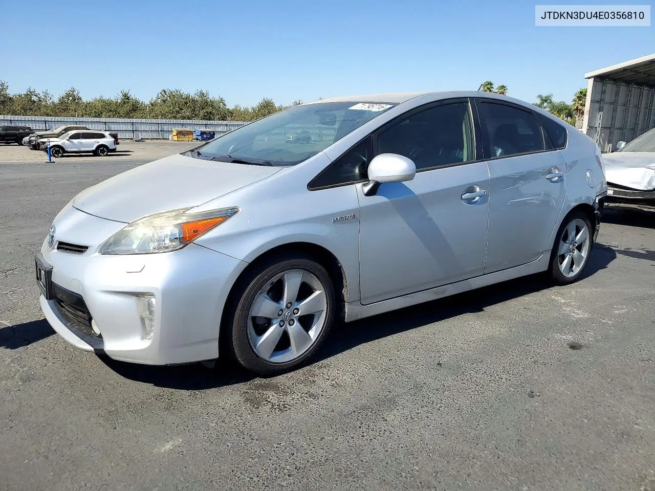 2014 Toyota Prius Five VIN JTDKN3DU4E0356810 фото 1
