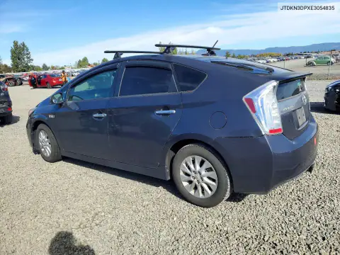 JTDKN3DPXE3054835 — 2014 Toyota Prius, фото 2 с аукциона Copart 20.10.2026, Механические повреждения
