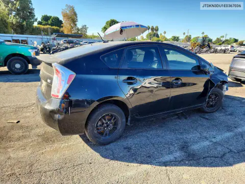 2014 Toyota Prius Four VIN JTDKN3DU1E0367036 фото 3