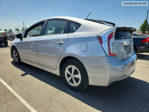 2015 Toyota Prius Four VIN JTDKN3DU0F0431438 фото 2