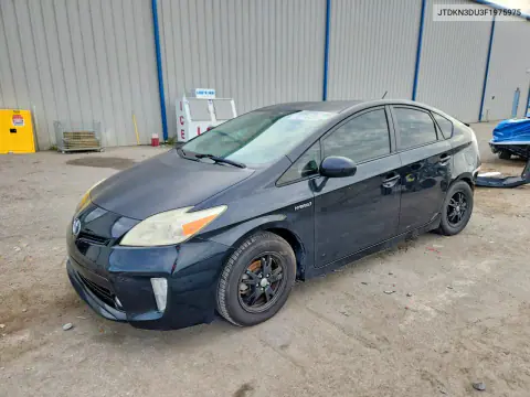 JTDKN3DU3F1975975 — 2015 Toyota Prius, Задняя часть, фото до ремонта