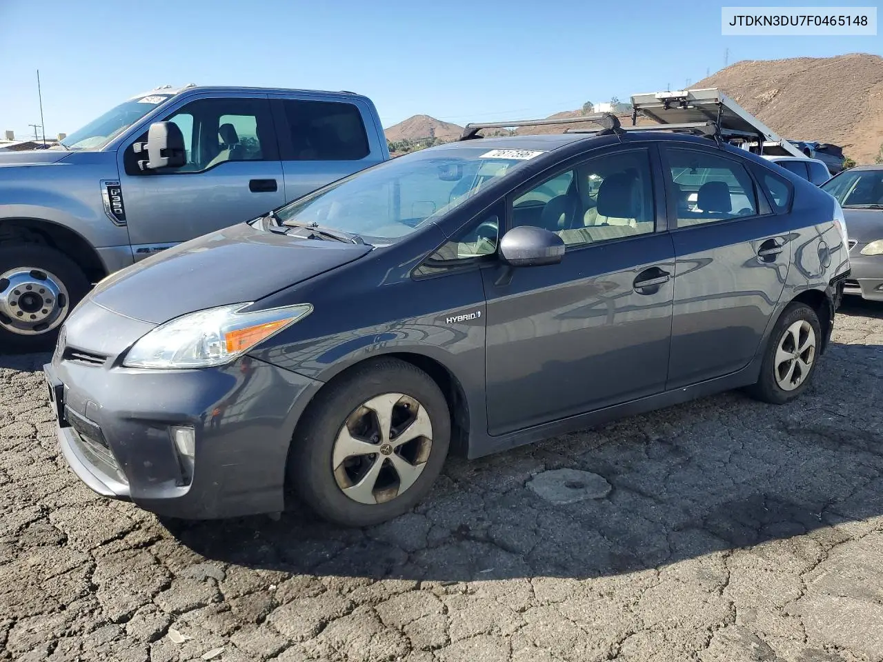 2015 Toyota Prius Four VIN JTDKN3DU7F0465148 фото 1