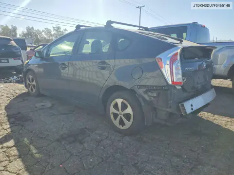 2015 Toyota Prius Four VIN JTDKN3DU7F0465148 фото 2