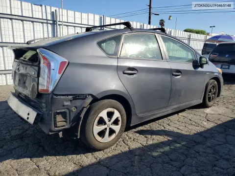 2015 Toyota Prius Four VIN JTDKN3DU7F0465148 фото 3