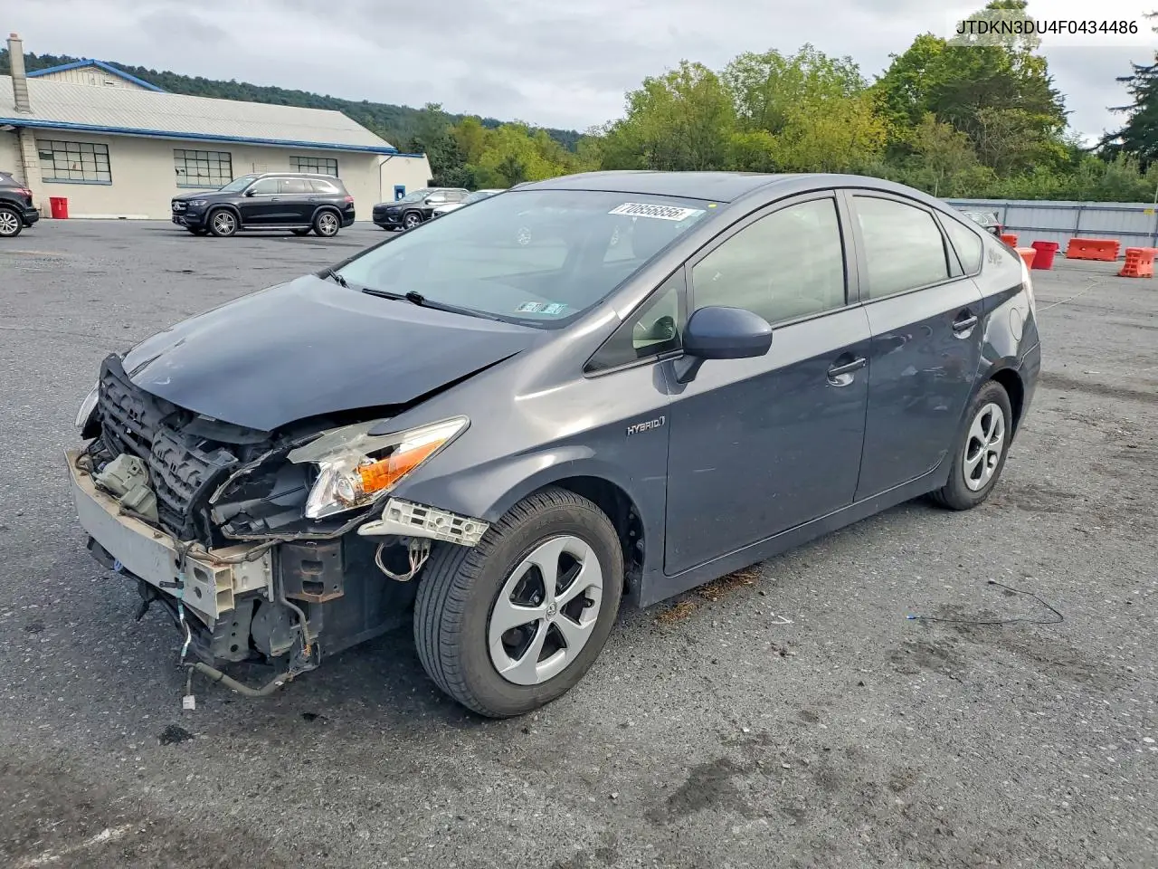 2015 Toyota Prius Two VIN JTDKN3DU4F0434486 фото 1