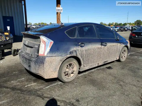 2015 Toyota Pirus VIN JTDKN3DU8F0426424 фото 3