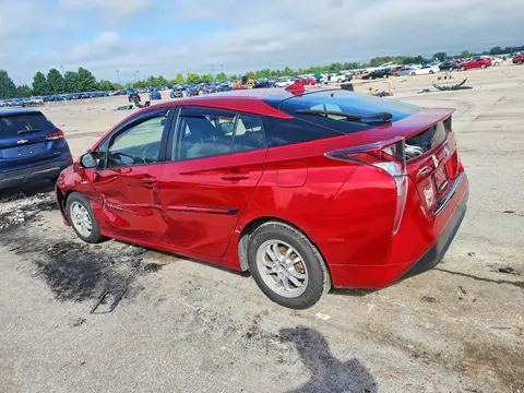 2016 TOYOTA PRIUS VIN JTDKBRFU0G3501996 фото 2