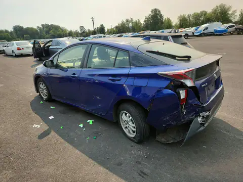 JTDKBRFU3G3510837 — 2016 Toyota Prius, фото 2 с аукциона Copart 14.10.2026, Задняя часть