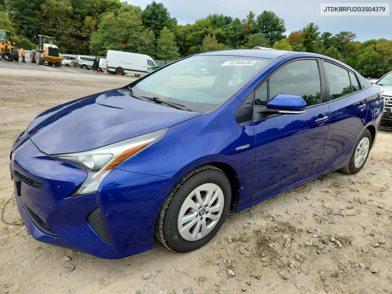 2016 Toyota Prius Two VIN JTDKBRFU2G3504379 фото 1