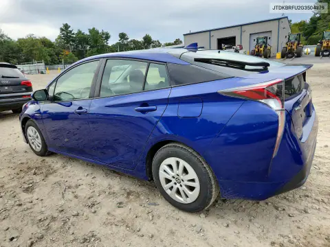 2016 Toyota Prius Two VIN JTDKBRFU2G3504379 фото 2
