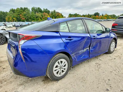 2016 Toyota Prius Two VIN JTDKBRFU2G3504379 фото 3
