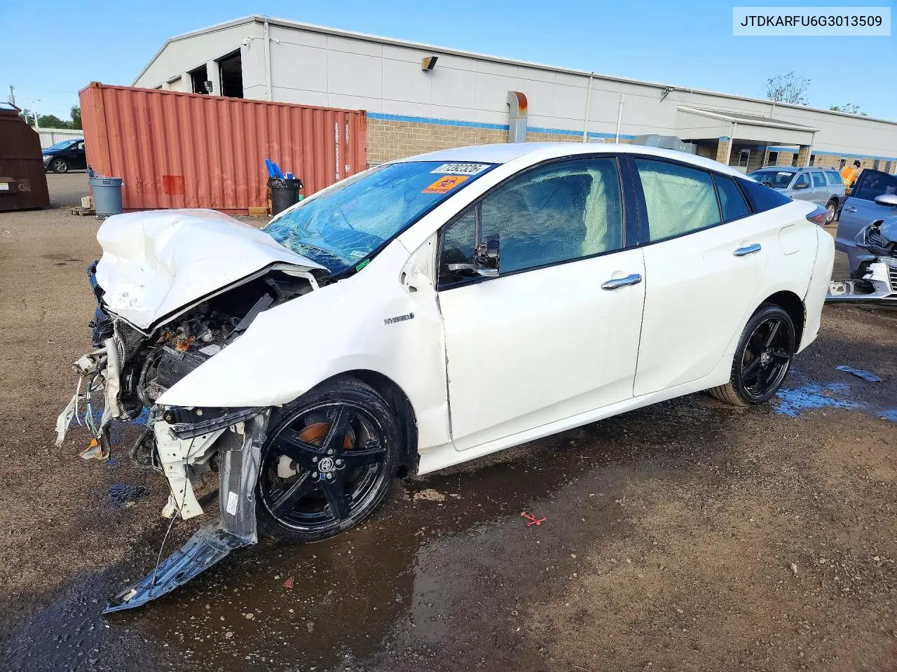 2016 Toyota Prius Three Touring VIN JTDKARFU6G3013509 фото 1