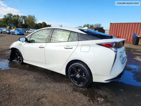 2016 Toyota Prius Three Touring VIN JTDKARFU6G3013509 фото 2