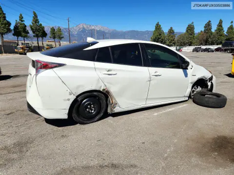 2016 Toyota Prius Two Eco VIN JTDKARFUXG3503886 фото 3