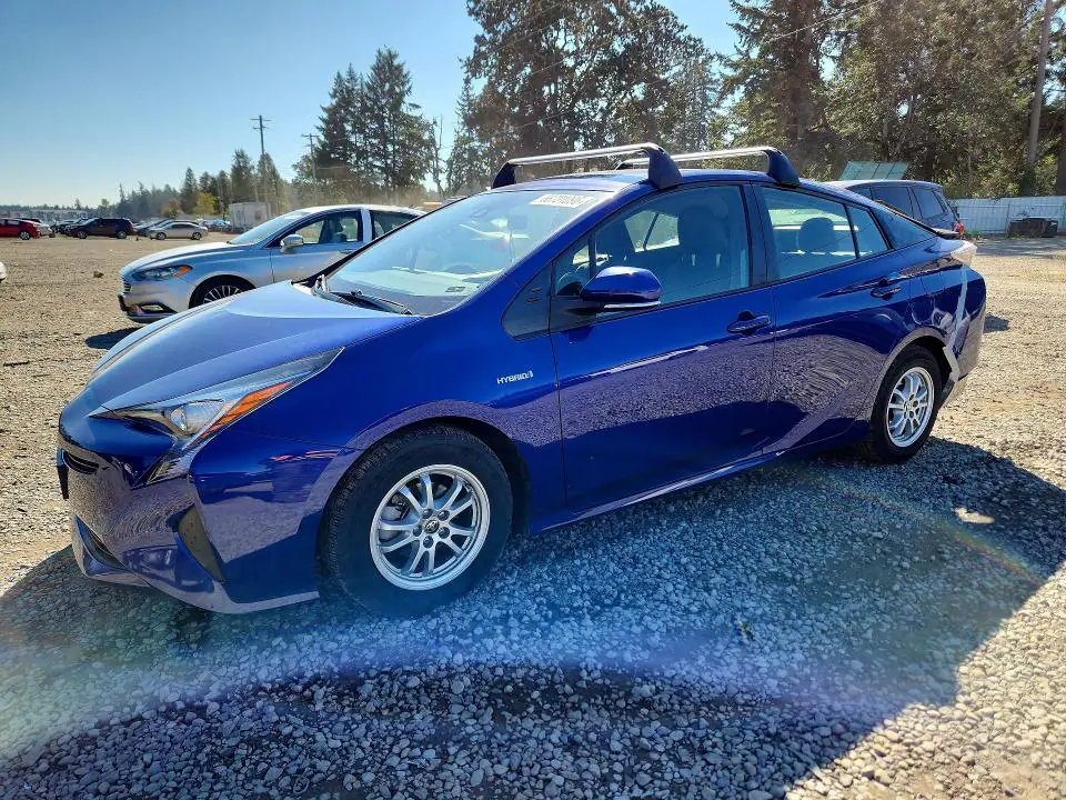 JTDKBRFU2H3538713 Toyota Prius 2017 — повреждение Задняя часть, фото до ремонта